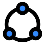 Circular Connection SVG Icon